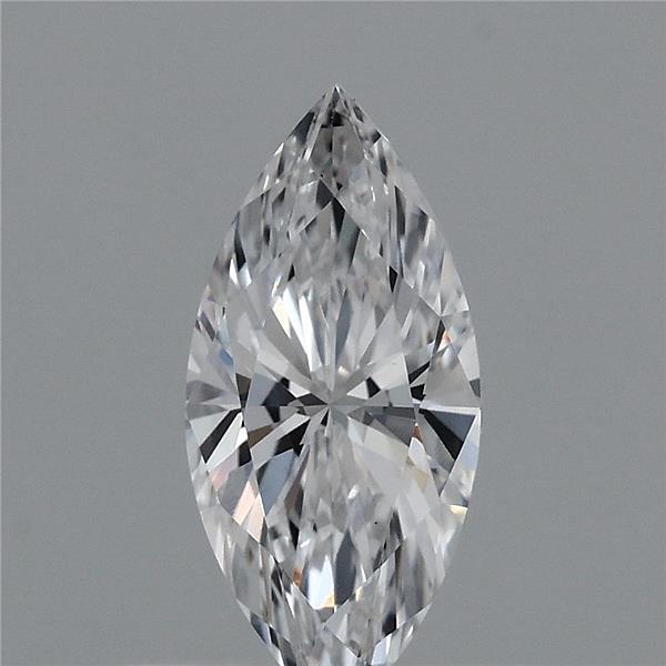 0.44 Carat Marquise Lab Grown Diamond, Excellent Polish, D Color, VS1 Clarity