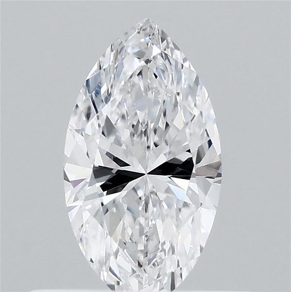 0.46 Carat Marquise Lab Grown Diamond, Very Good Polish, D Color, VVS2 Clarity