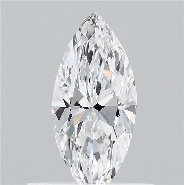 0.47 Carat Marquise Lab Grown Diamond, Very Good Polish, D Color, VVS2 Clarity