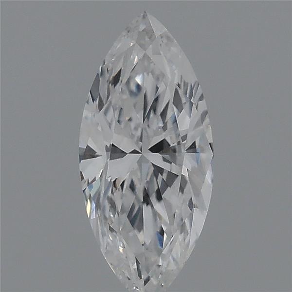 0.48 Carat Marquise Lab Grown Diamond, Very Good Polish, D Color, VVS2 Clarity