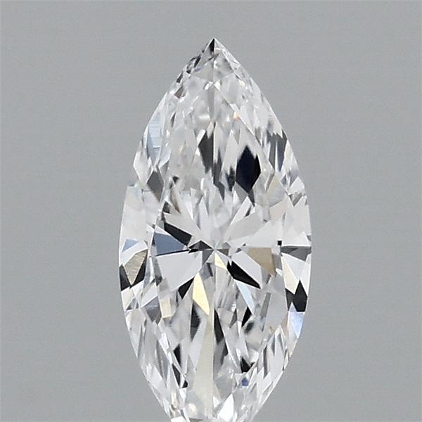 0.49 Carat Marquise Lab Grown Diamond, Very Good Polish, D Color, VVS1 Clarity