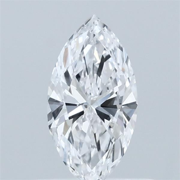 0.52 Carat Marquise Lab Grown Diamond, Very Good Polish, D Color, VVS2 Clarity