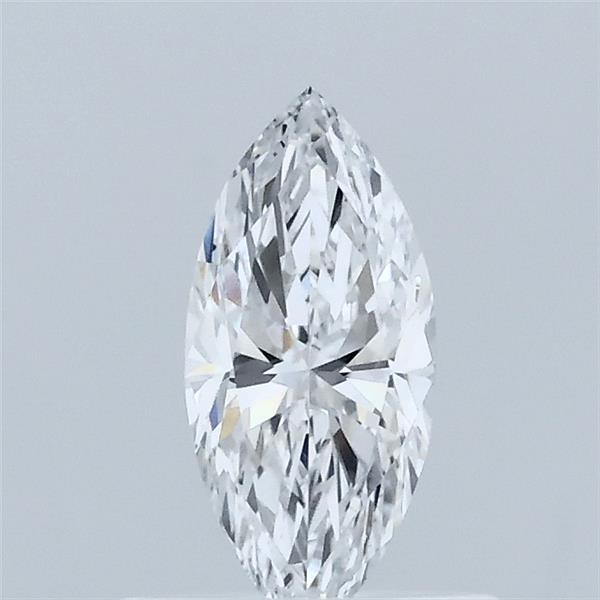 0.53 Carat Marquise Lab Grown Diamond, Very Good Polish, D Color, VVS1 Clarity