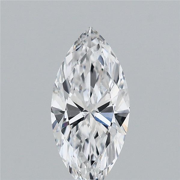 0.55 Carat Marquise Lab Grown Diamond, Very Good Polish, D Color, VVS2 Clarity