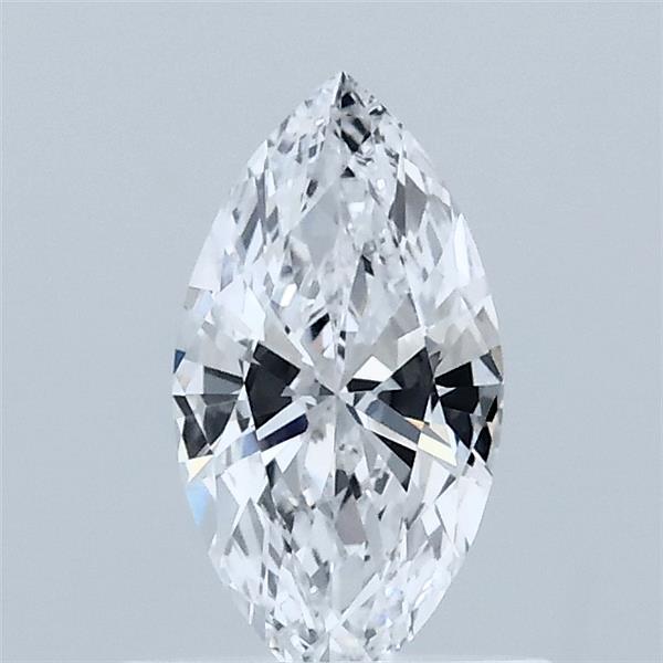 0.56 Carat Marquise Lab Grown Diamond, Very Good Polish, D Color, VVS2 Clarity