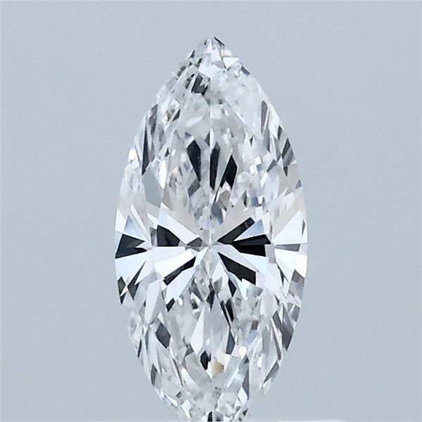 0.56 Carat Marquise Lab Grown Diamond, Very Good Polish, E Color, VVS2 Clarity