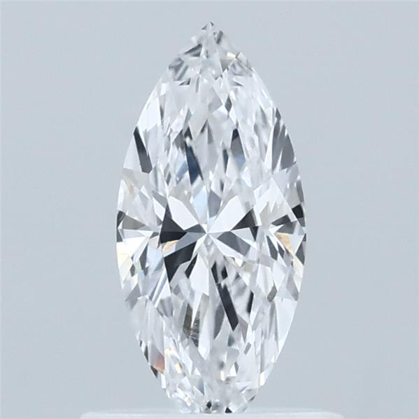0.59 Carat Marquise Lab Grown Diamond, Very Good Polish, D Color, VVS2 Clarity