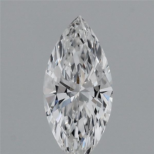 0.59 Carat Marquise Lab Grown Diamond, Very Good Polish, E Color, VVS1 Clarity
