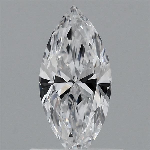 0.67 Carat Marquise Lab Grown Diamond, Excellent Polish, D Color, VVS2 Clarity