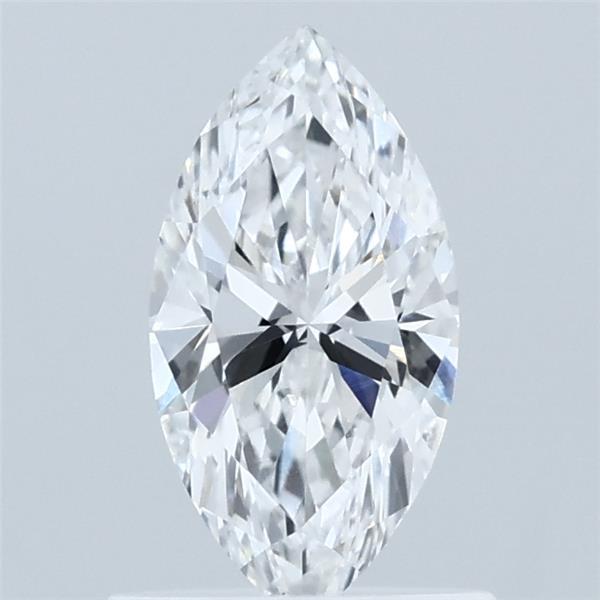 0.78 Carat Marquise Lab Grown Diamond, Excellent Polish, E Color, VVS2 Clarity
