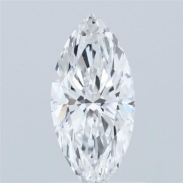 0.83 Carat Marquise Lab Grown Diamond, Excellent Polish, D Color, VS1 Clarity