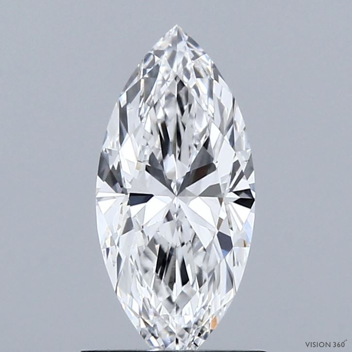 1.01 Carat Marquise Lab Grown Diamond, Excellent Polish, D Color, VS1 Clarity