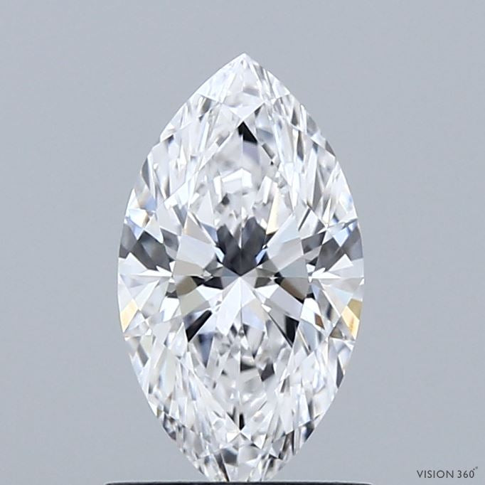 1.03 Carat Marquise Lab Grown Diamond, Excellent Polish, D Color, VVS1 Clarity