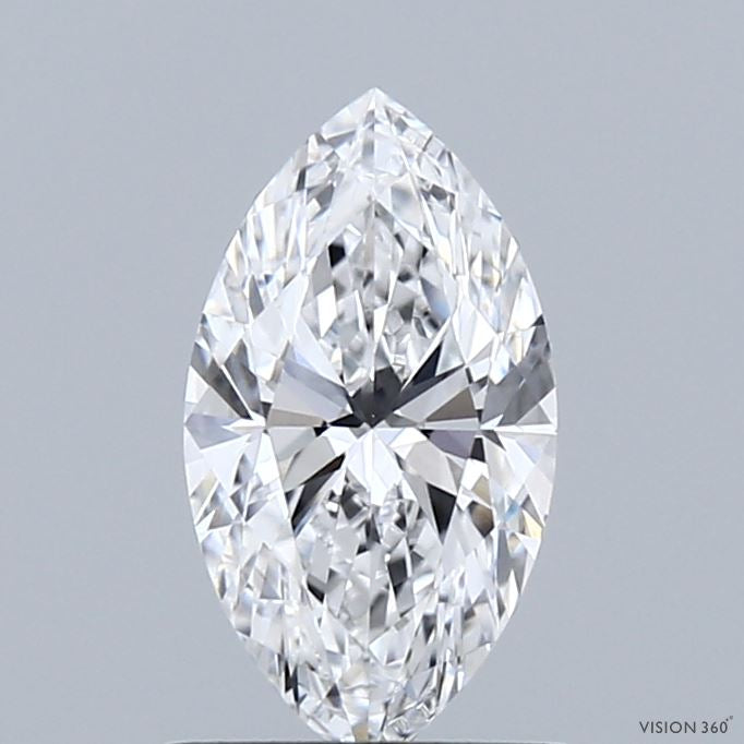 1.05 Carat Marquise Lab Grown Diamond, Excellent Polish, D Color, VVS1 Clarity