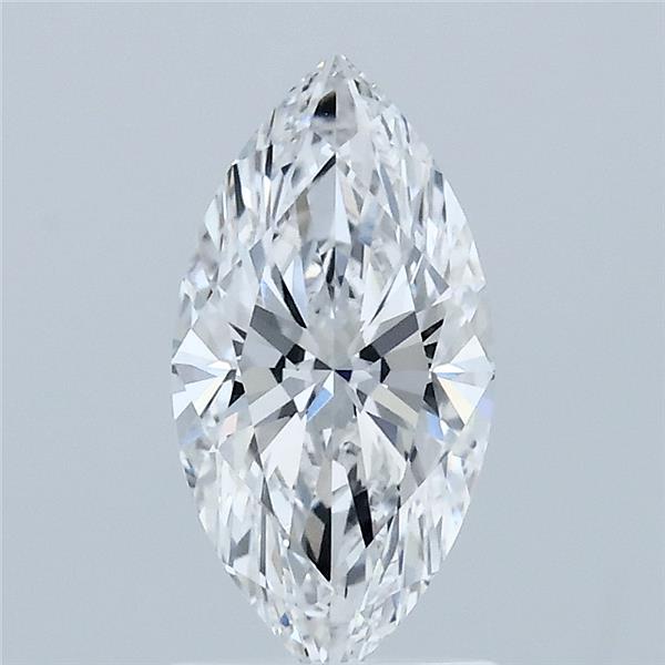 1.08 Carat Marquise Lab Grown Diamond, Excellent Polish, D Color, VVS2 Clarity