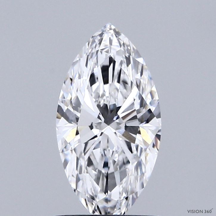 1.09 Carat Marquise Lab Grown Diamond, Excellent Polish, D Color, VVS1 Clarity