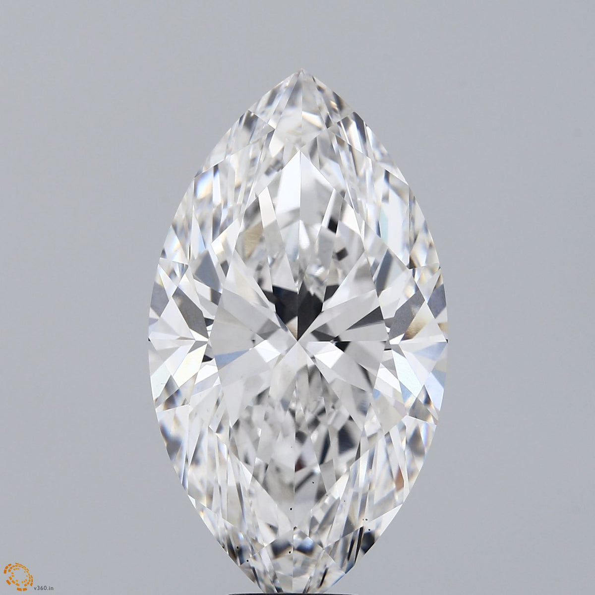 11.66 Carat Marquise Lab Grown Diamond, Excellent Polish, E Color, VS1 Clarity