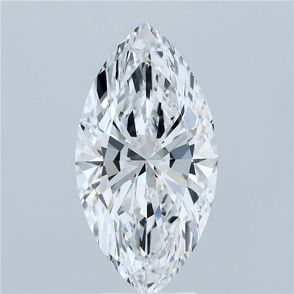 3.51 Carat Marquise Lab Grown Diamond, Excellent Polish, E Color, VS1 Clarity