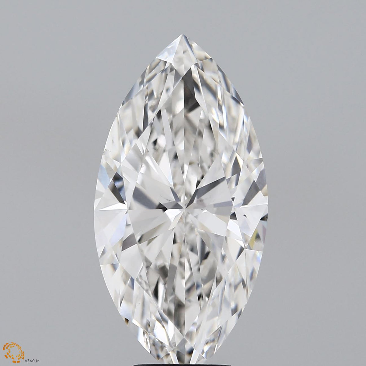 6.07 Carat Marquise Lab Grown Diamond, Excellent Polish, G Color, VS1 Clarity