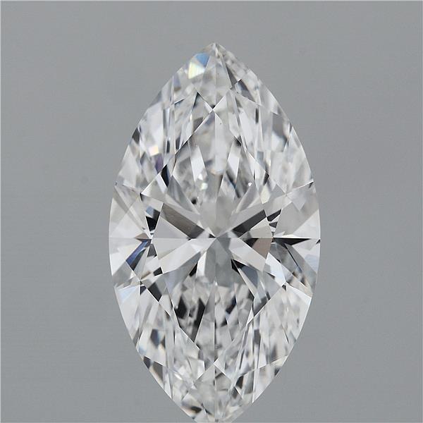7.54 Carat Marquise Lab Grown Diamond, Excellent Polish, E Color, VS1 Clarity