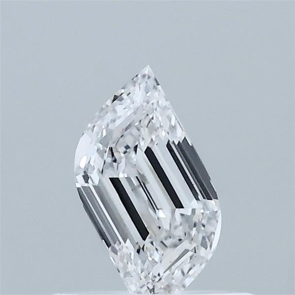 0.44 Carat Modified Leaf Step Cut Lab Grown Diamond, Excellent Polish, D Color, VS1 Clarity