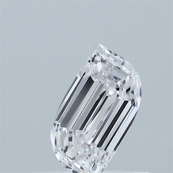 0.47 Carat Modified Leaf Step Cut Lab Grown Diamond, Very Good Polish, D Color, VVS2 Clarity