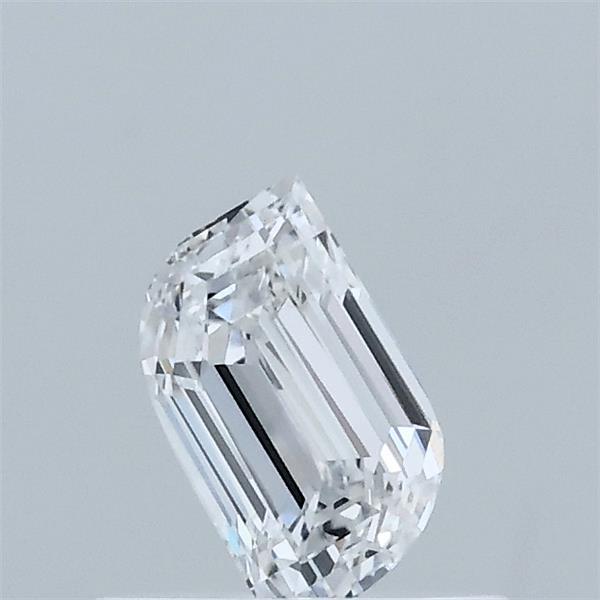 0.48 Carat Modified Leaf Step Cut Lab Grown Diamond, Excellent Polish, D Color, VVS2 Clarity