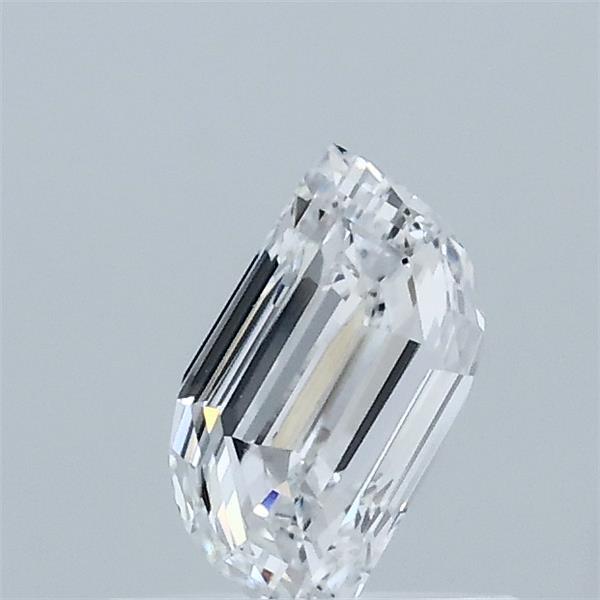 0.58 Carat Modified Leaf Step Cut Lab Grown Diamond, Excellent Polish, D Color, VVS2 Clarity