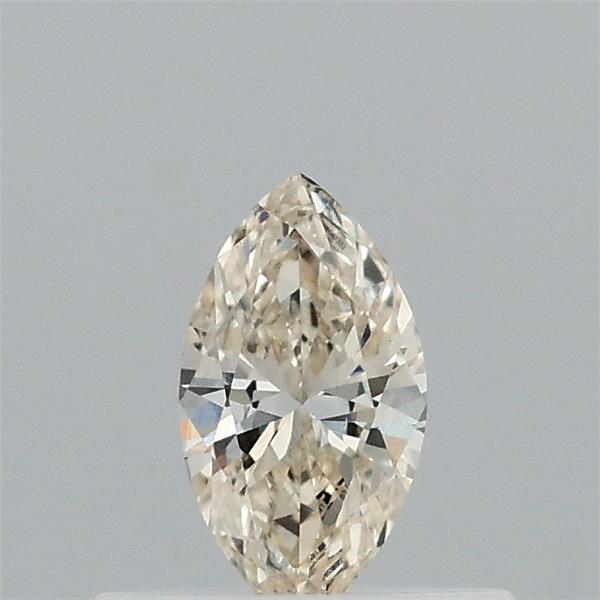 0.28 Carat Marquise Lab Grown Diamond, Fancy Light Yellow Color, VS1 Clarity