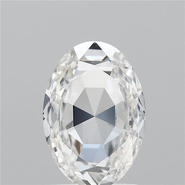 1.26 Carat Oval Mixed Cut Lab Grown Diamond, Excellent Polish, F Color, VVS2 Clarity