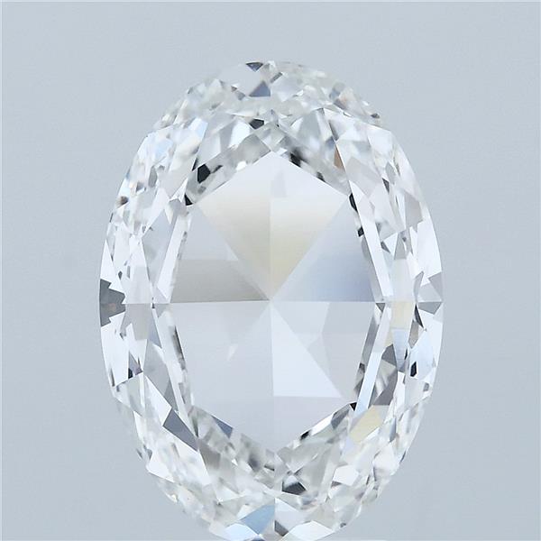 3.69 Carat Oval Mixed Cut Lab Grown Diamond, Excellent Polish, E Color, VVS2 Clarity