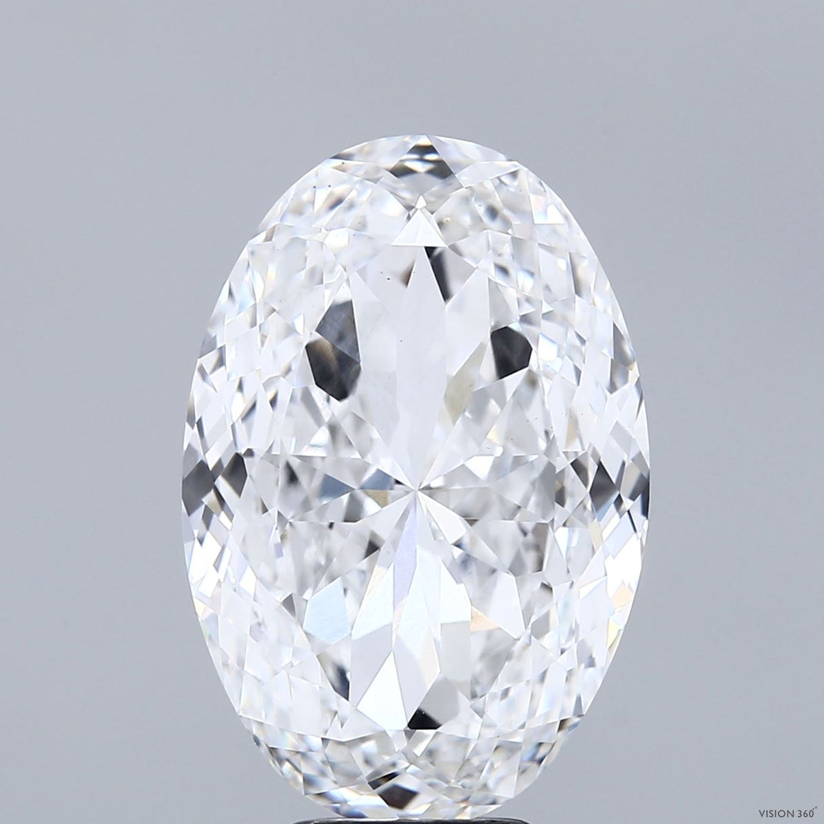 6.68 Carat Oval Mixed Cut Lab Grown Diamond, Excellent Polish, E Color, VS1 Clarity