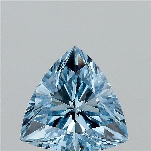 2.07 Carat Other Lab Grown Diamond, Fancy Vivid Blue Color, VVS1 Clarity