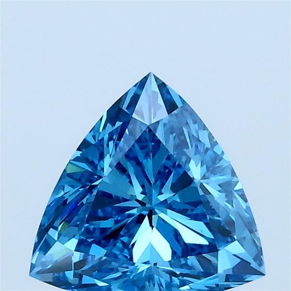 0.99 Carat Other Lab Grown Diamond, Fancy Vivid Blue Color, VVS2 Clarity