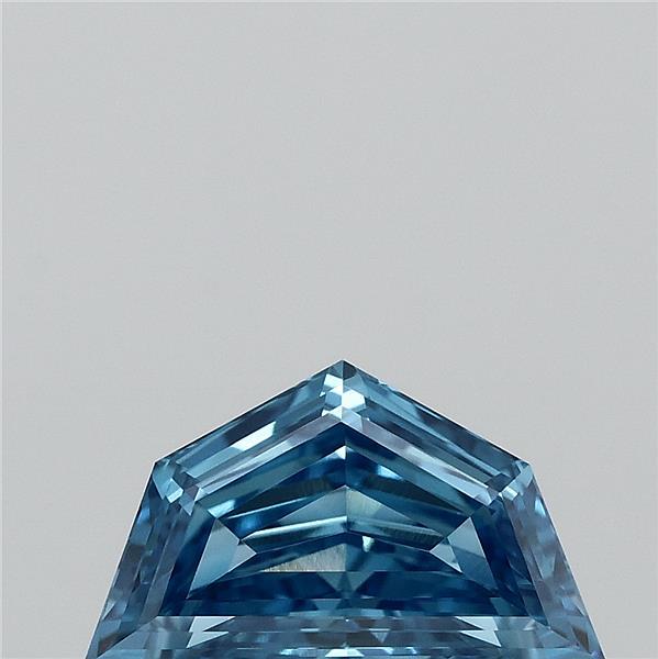 0.92 Carat Other Lab Grown Diamond, Fancy Vivid Blue Color, VVS2 Clarity