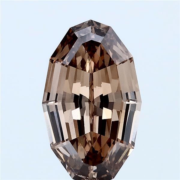 2.58 Carat Other Lab Grown Diamond, Fancy Brown Color, VVS1 Clarity