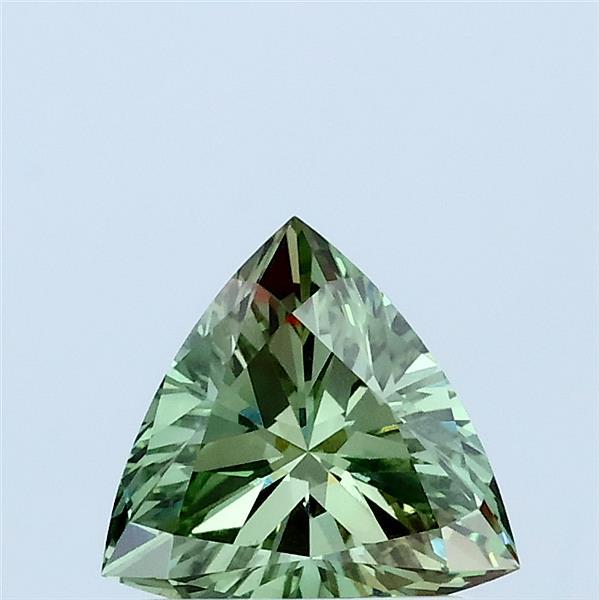 0.89 Carat Other Lab Grown Diamond, Fancy Vivid Green Color, VS1 Clarity