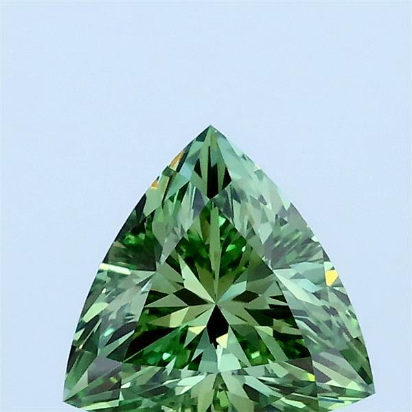 1.01 Carat Other Lab Grown Diamond, Fancy Vivid Green Color, VVS2 Clarity