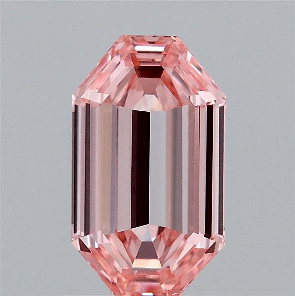 1.23 Carat Other Lab Grown Diamond, Fancy Intense Pink Color, VVS2 Clarity