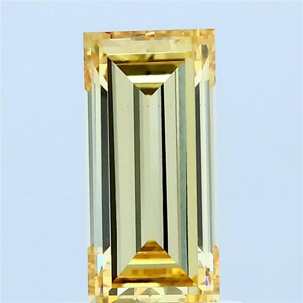 1.00 Carat Other Lab Grown Diamond, Fancy Intense Yellow Color, VS1 Clarity