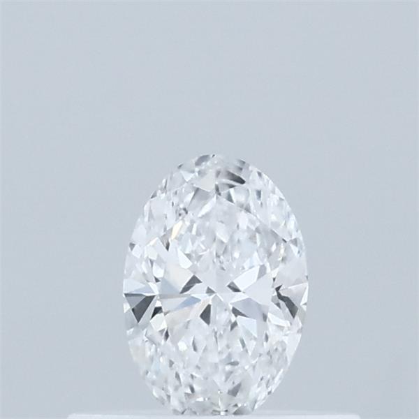 0.30 Carat Oval Lab Grown Diamond, Very Good Polish, D Color, VVS2 Clarity