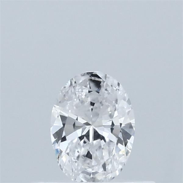 0.31 Carat Oval Lab Grown Diamond, Very Good Polish, D Color, VVS2 Clarity