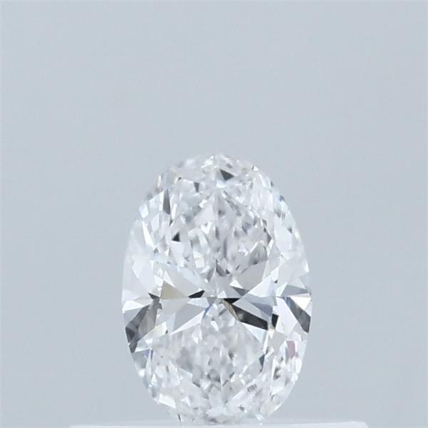 0.31 Carat Oval Lab Grown Diamond, Very Good Polish, D Color, VVS2 Clarity