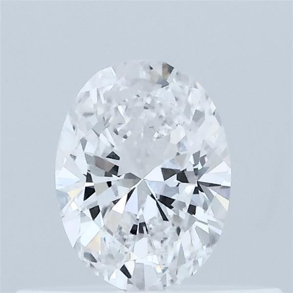 0.31 Carat Oval Lab Grown Diamond, Very Good Polish, D Color, VVS2 Clarity