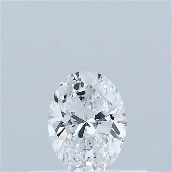 0.31 Carat Oval Lab Grown Diamond, Very Good Polish, D Color, VVS2 Clarity