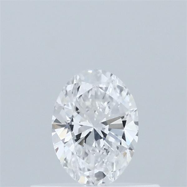 0.32 Carat Oval Lab Grown Diamond, Very Good Polish, D Color, VS1 Clarity
