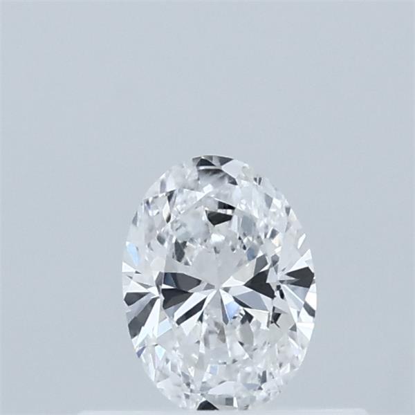 0.32 Carat Oval Lab Grown Diamond, Very Good Polish, D Color, VVS2 Clarity