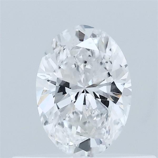 0.32 Carat Oval Lab Grown Diamond, Very Good Polish, D Color, VVS2 Clarity