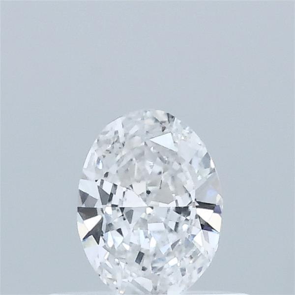0.32 Carat Oval Lab Grown Diamond, Very Good Polish, D Color, VVS2 Clarity