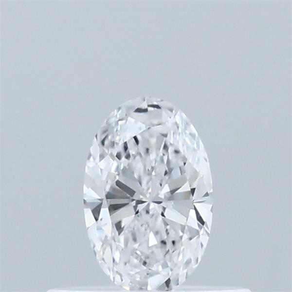0.32 Carat Oval Lab Grown Diamond, Very Good Polish, D Color, VVS2 Clarity